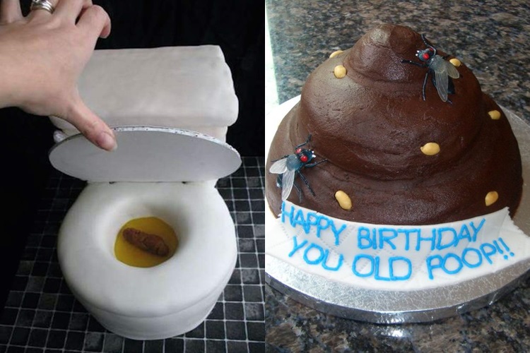 10 Kue ulang tahun ini dijamin bikin kamu mual-mual, menjijikkan ya!