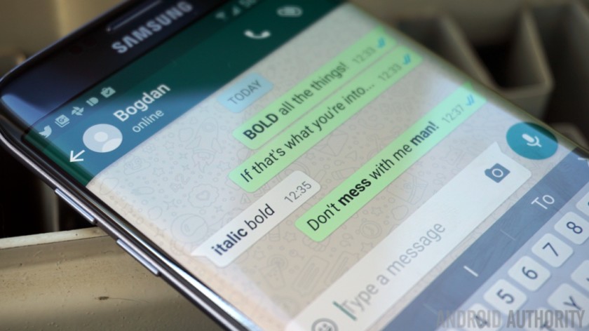 Kini kamu bisa kirim pesan via Whatsapp dengan huruf tebal dan miring