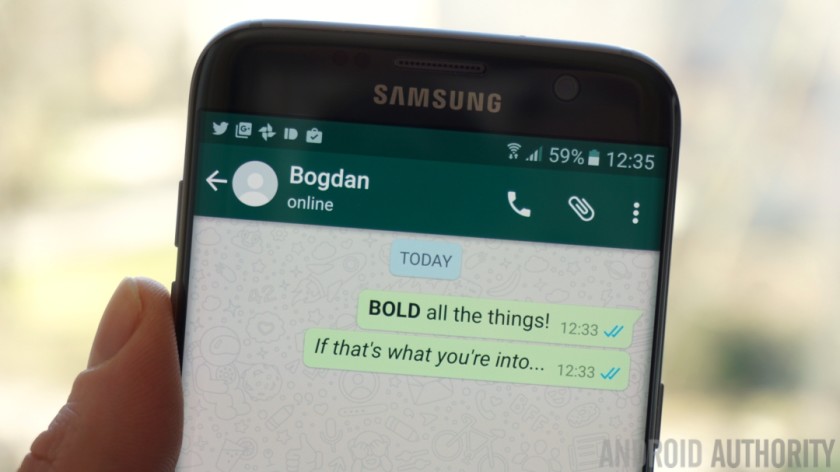 Kini kamu bisa kirim pesan via Whatsapp dengan huruf tebal dan miring