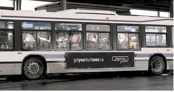 iklan bus kreatif College Humor