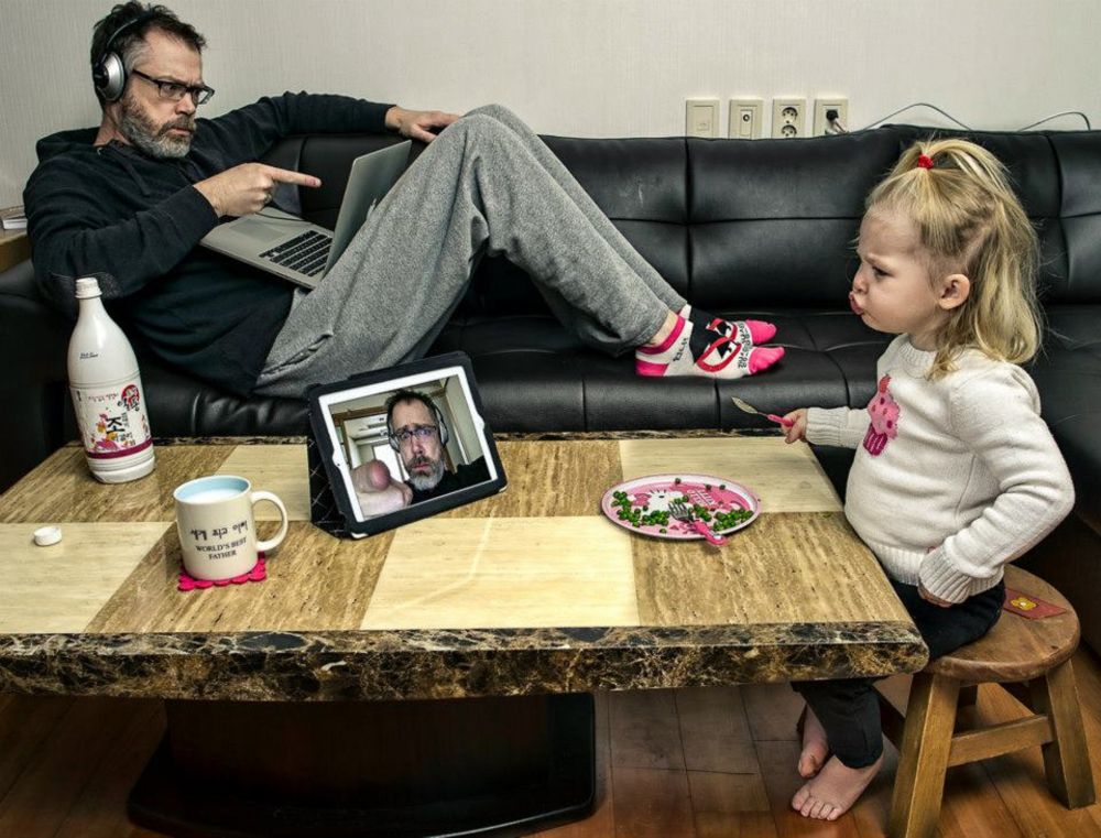 kedekatan ayah dan anak perempuannya © 2016 brilio.net