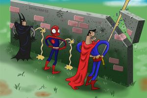 20 Komik strip superhero ini dijamin bikin kamu cekikikan, gokil abis!