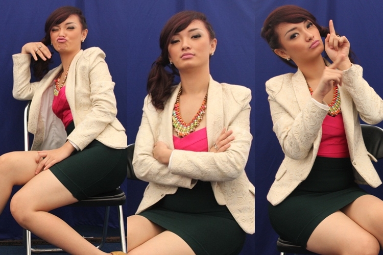 Zaskia Gotik jadi bintang tamu di seminar kebangsaan, netizen heboh!