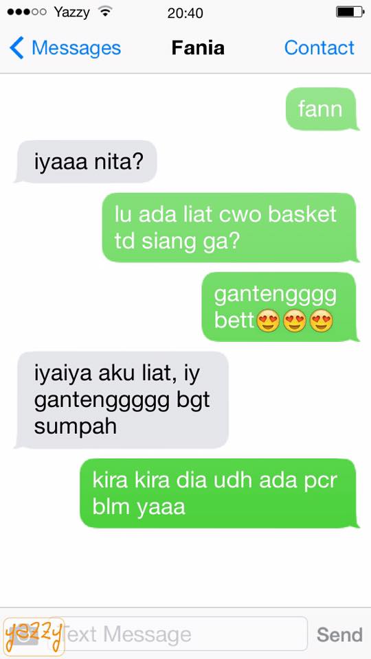 SMS persahabatan © 2016 brilio.net