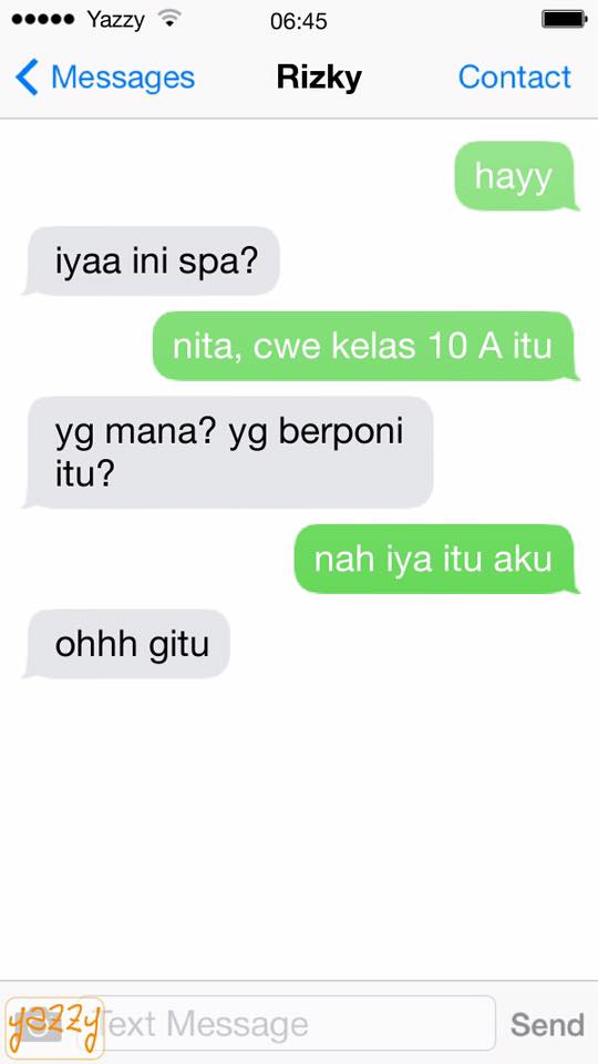 SMS persahabatan © 2016 brilio.net