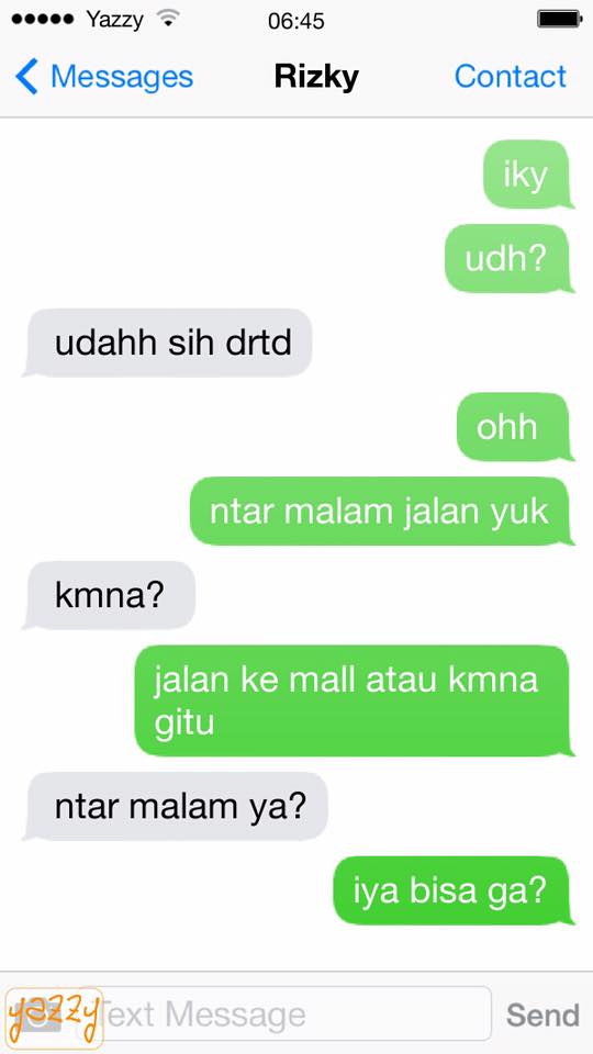 SMS persahabatan © 2016 brilio.net