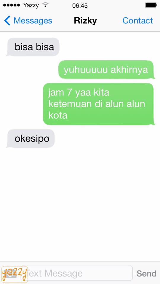 SMS persahabatan © 2016 brilio.net