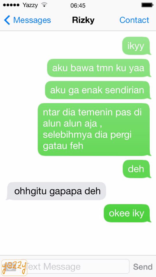 SMS persahabatan © 2016 brilio.net