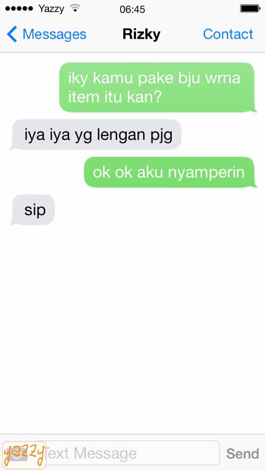 SMS persahabatan © 2016 brilio.net