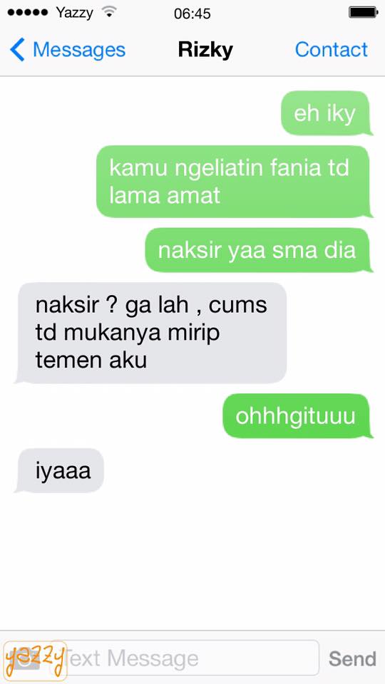 SMS persahabatan © 2016 brilio.net