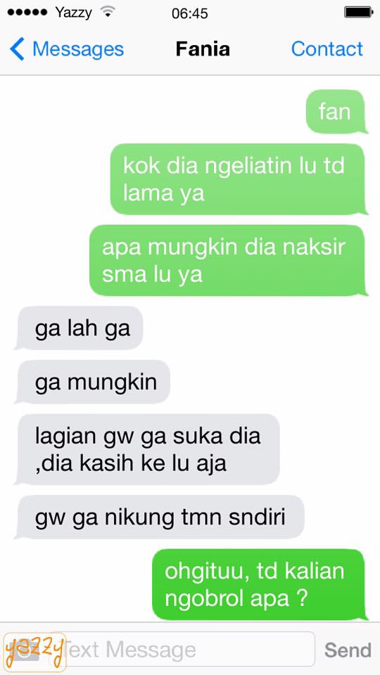 SMS persahabatan © 2016 brilio.net