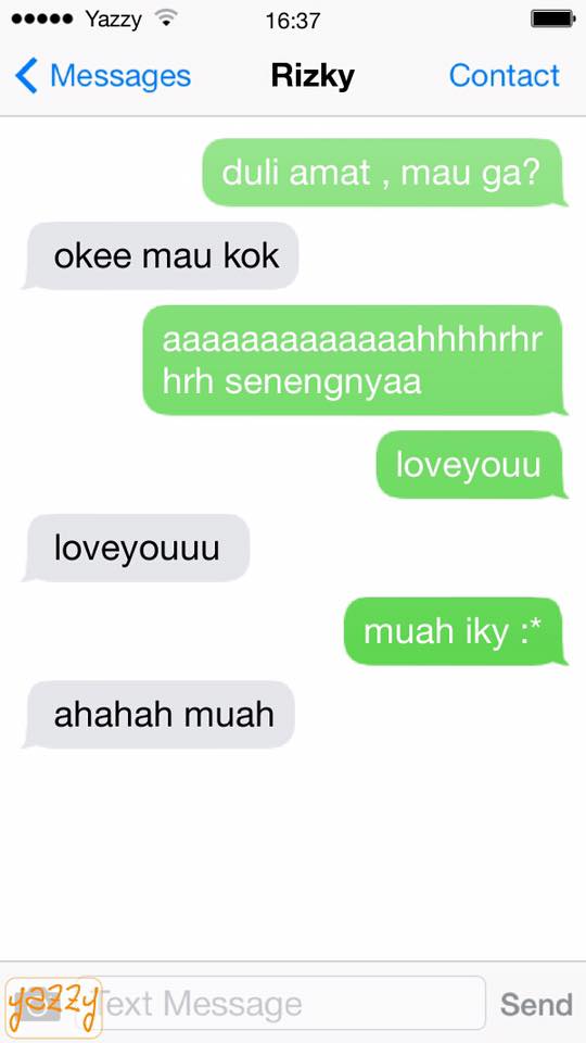 SMS persahabatan © 2016 brilio.net