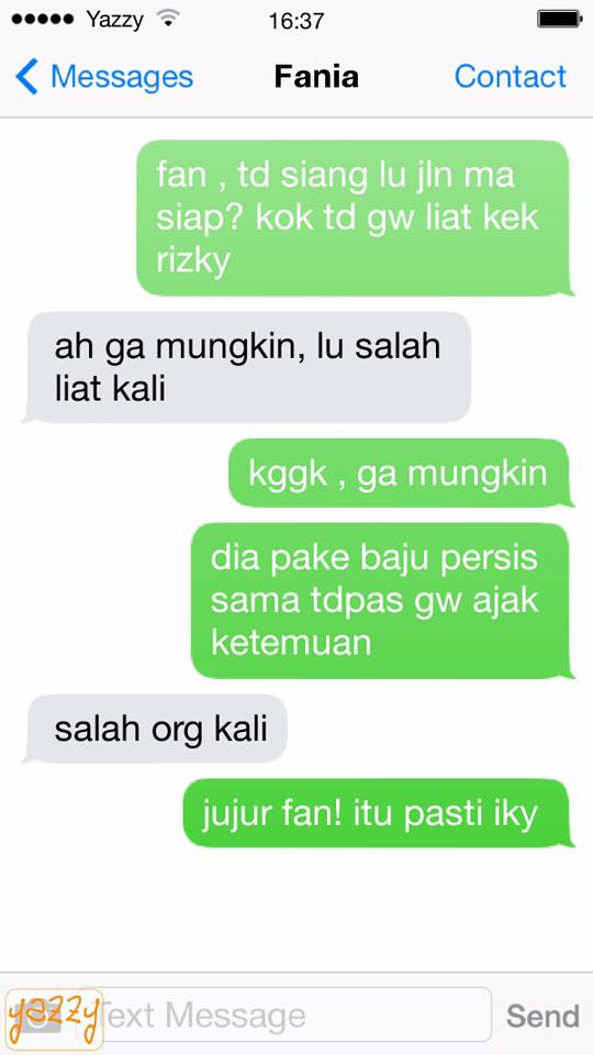 SMS persahabatan © 2016 brilio.net