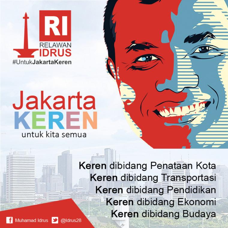 Kata 'keren' laris menjelang Pilkada DKI Jakarta