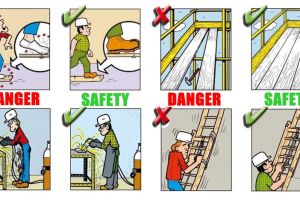 19 Tindakan berbahaya yang paling sering dilakukan pekerja kontruksi