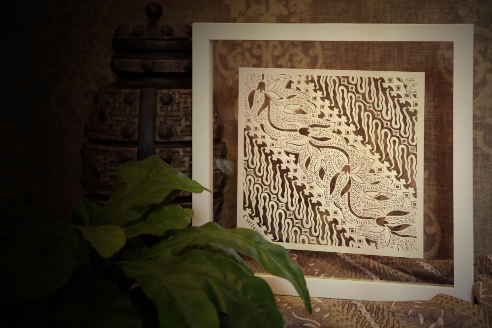 Tekuni hobi, Dewi sukses kenalkan seni Papercutting khas Indonesia