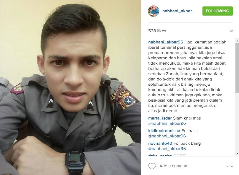 Bripda Nabhani Akbar © 2016 brilio.net