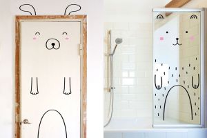 10 Stiker unik yang bikin pintu kamu makin berwarna dan banyak tamu