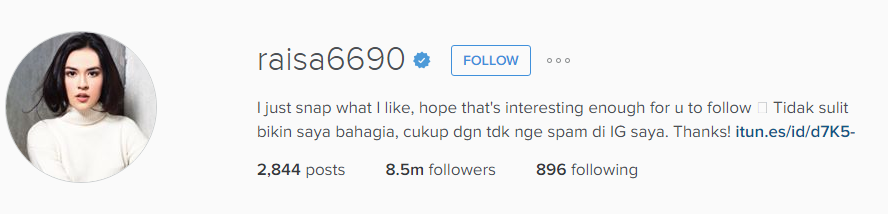 15 Artis dengan followers Instagram terbanyak, tebak siapa juaranya!