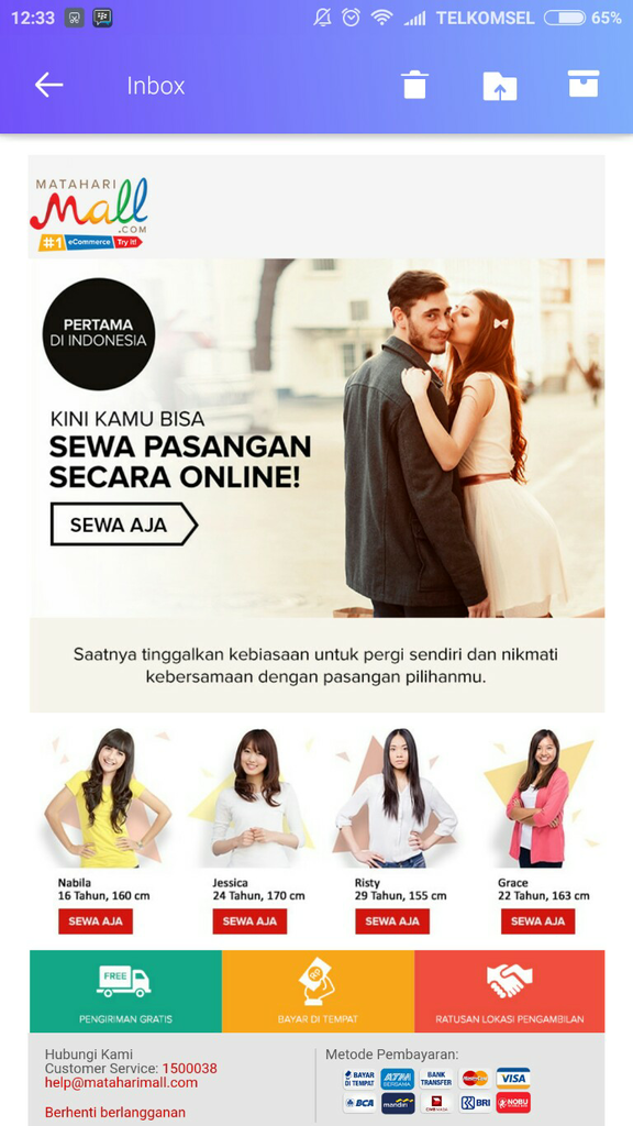 sewa pacar donk © 2016 brilio.net