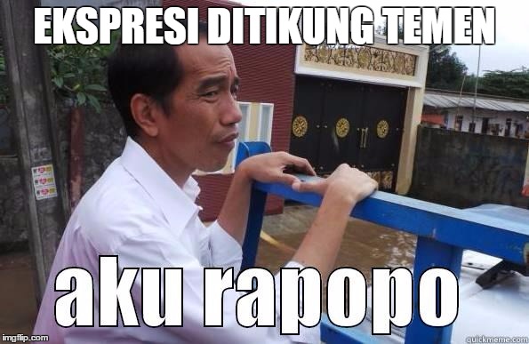 Meme Presiden Jokowi © 2016 brilio.net