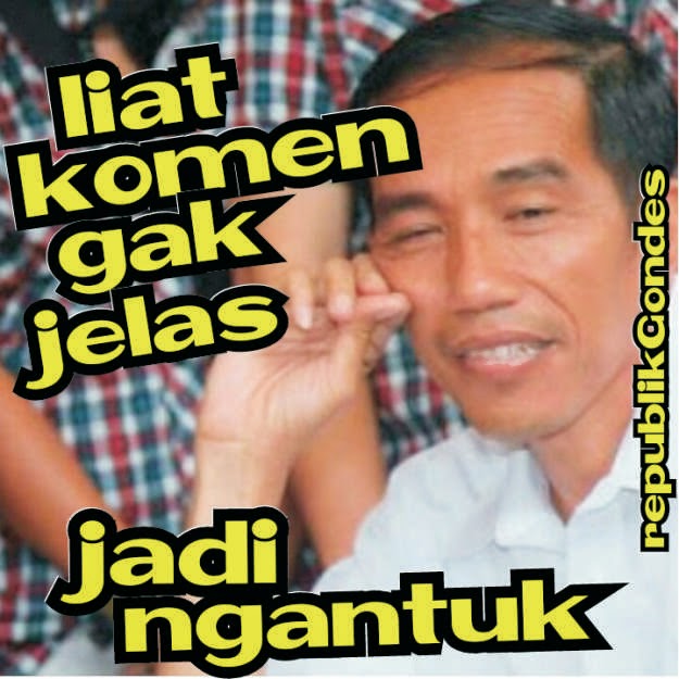 Meme Presiden Jokowi © 2016 brilio.net