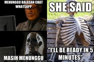 10 Meme ekspresi lelah menunggu, kamu pernah alami yang mana?