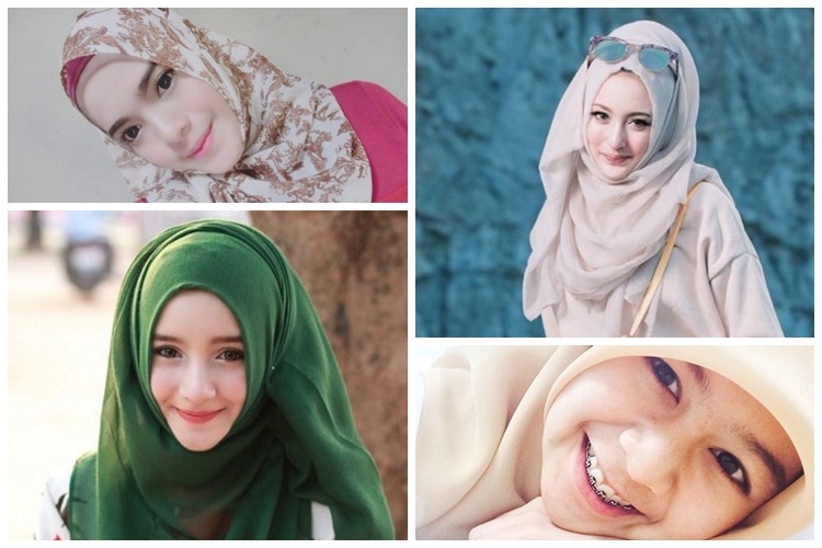 11 Hijaber cantik asal Thailand yang bikin hati cowok adem