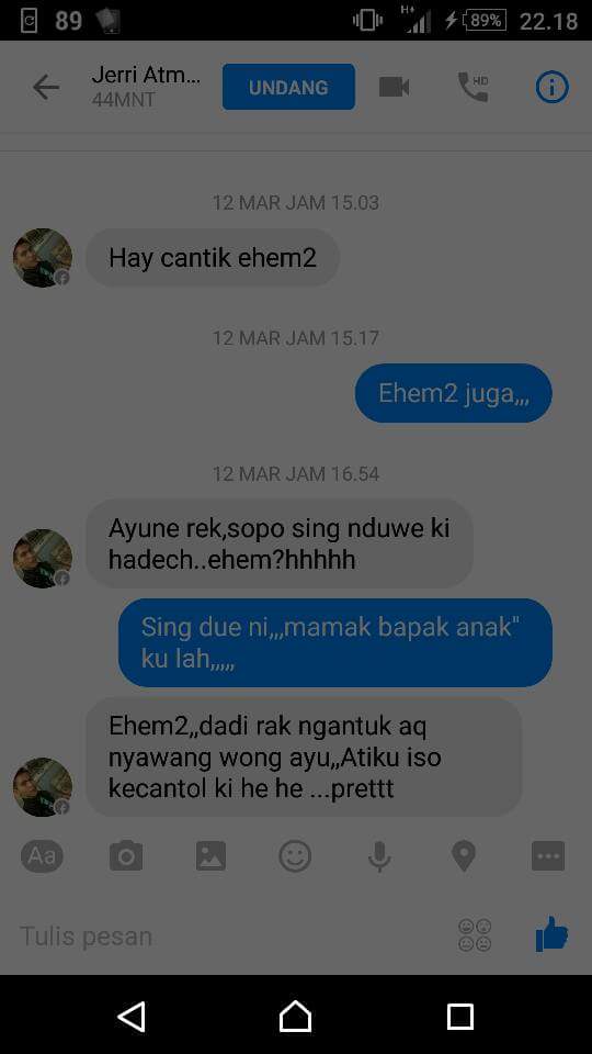 percakapan modus penipuan © 2016 brilio.net