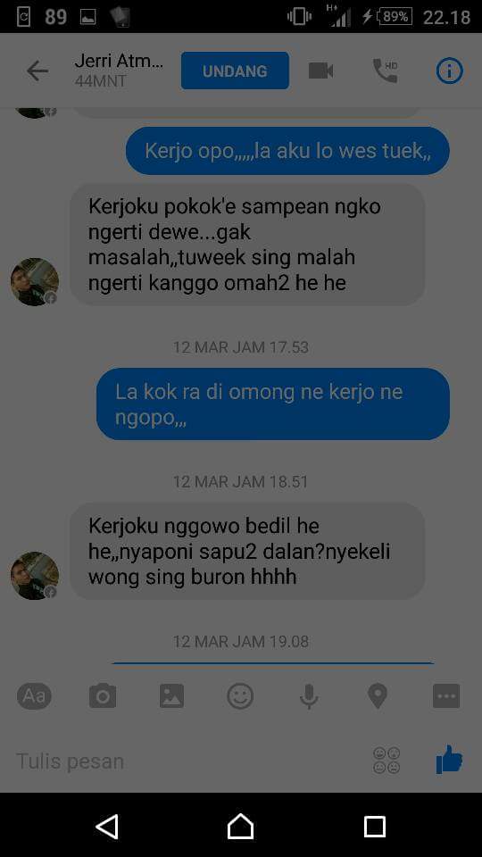 percakapan modus penipuan © 2016 brilio.net