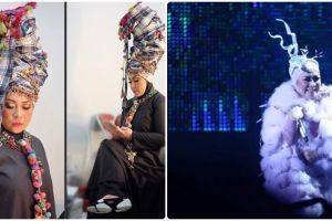 20 Busana heboh Melly Goeslaw ini bikin kamu melongo, nyentrik abis!