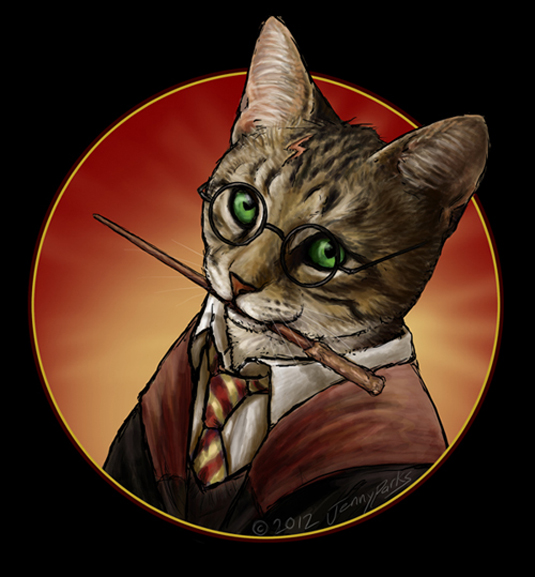 ilustrasi kucing superhero © 2016 brilio.net