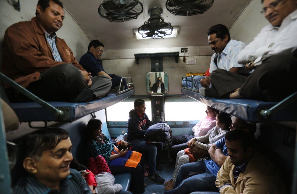 A Sneak Peek At India S Overcrowded Railways