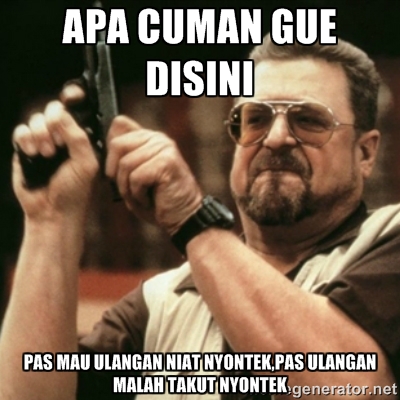 meme nyontek  © 2016 brilio.net