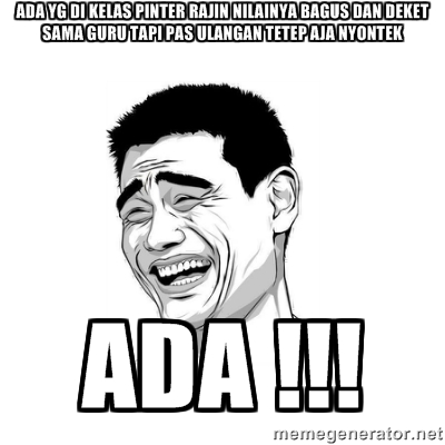 meme nyontek  © 2016 brilio.net