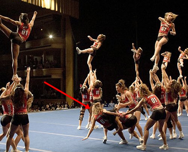 momen kocak cheerleader © 2016 brilio.net