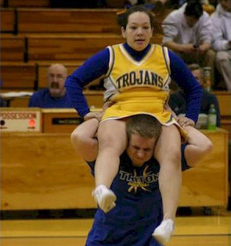 momen kocak cheerleader © 2016 brilio.net