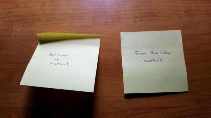 cara melepas sticky note  © 2016 brilio.net cara melepas sticky note  © 2016 brilio.net