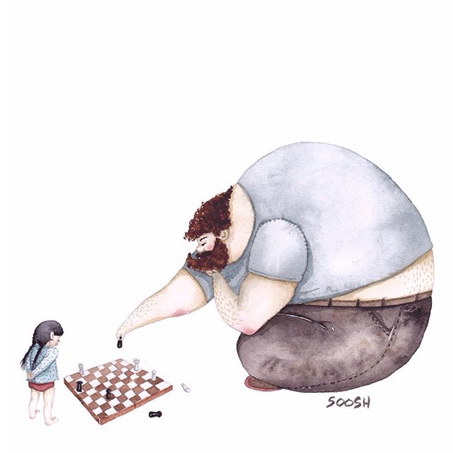 ilustrator kedekatan ayah dan anak perempuannya © 2016 brilio.net ilustrator kedekatan ayah dan anak perempuannya © 2016 brilio.net