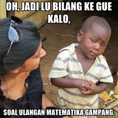 meme matematika bikin kangen guru © 2016 brilio.net