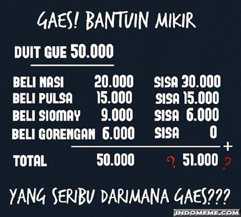 meme matematika bikin kangen guru © 2016 brilio.net