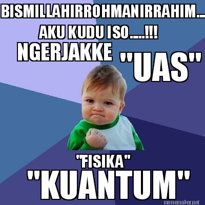 Meme pelajaran Fisika © 2016 brilio.net