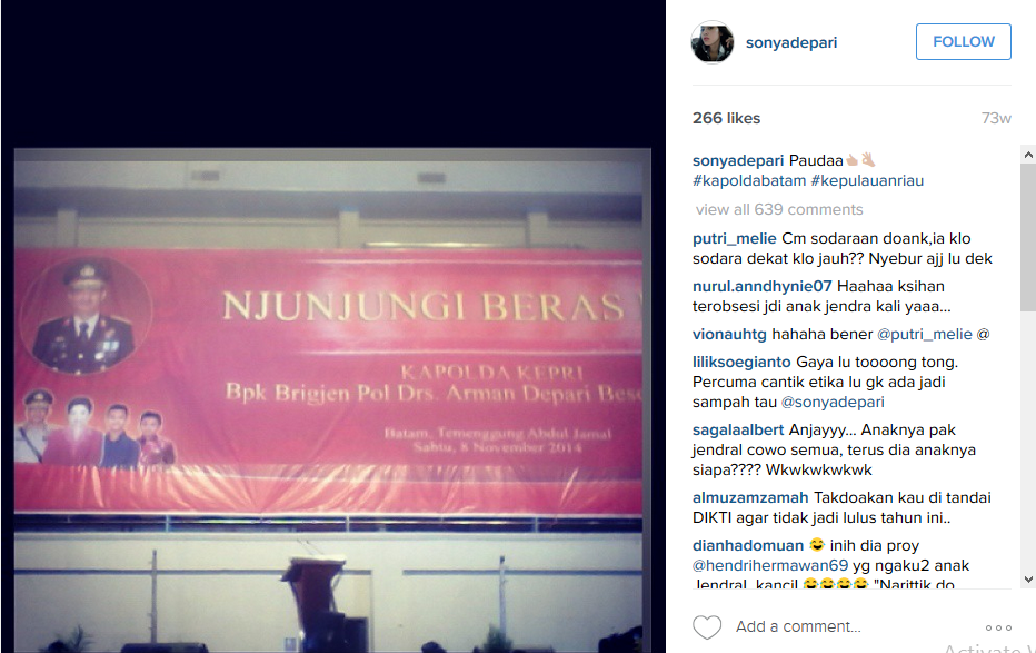 sonya depari instagram