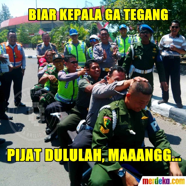 TNI-Polri rukun © 2016 brilio.net