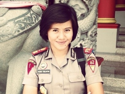 10 Foto cantik Ipda Perida Panjaitan, bikin hatimu rela ditandai
