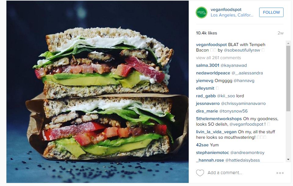 akun vegan © 2016 brilio.net