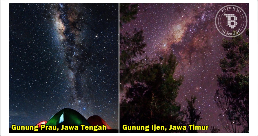 15 Foto menakjubkan Galaksi Bima Sakti dari penjuru tanah air