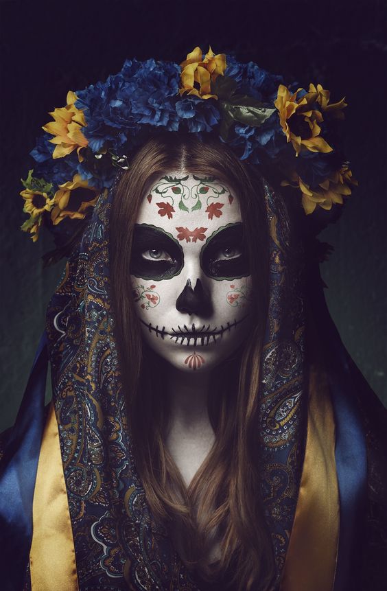 makeup tengkorak © 2016 brilio.net makeup tengkorak © 2016 brilio.net