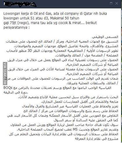 lowongan kerja lucu © 2016 brilio.net