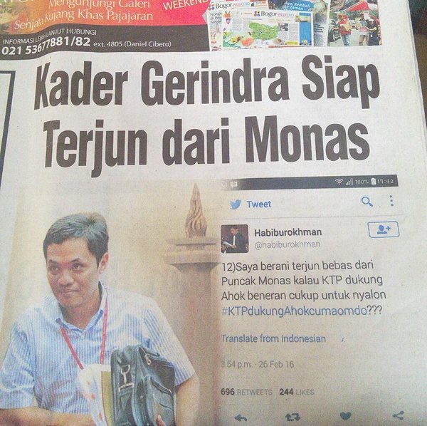 terjun dari monas © 2016 brilio.net terjun dari monas © 2016 brilio.net